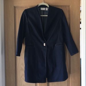 Chico’s Denim lightweight jacket size 0 petite